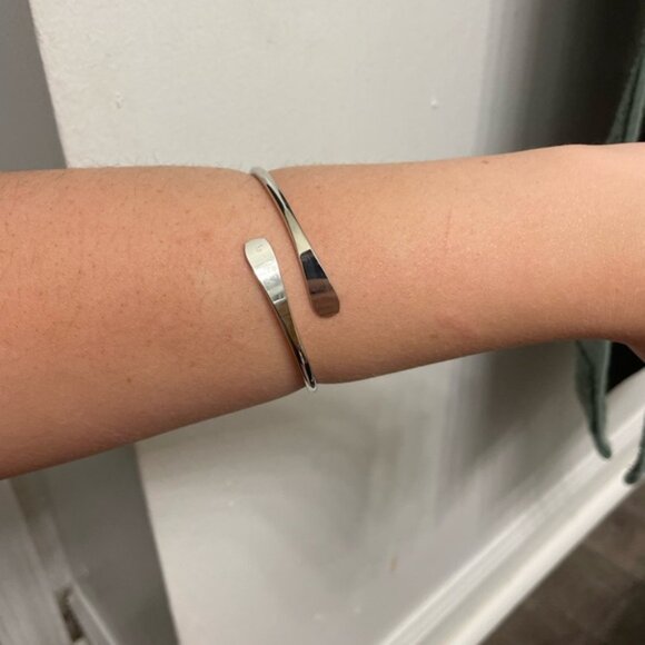 Silver Cuff Bracelet - Picture 3 of 3